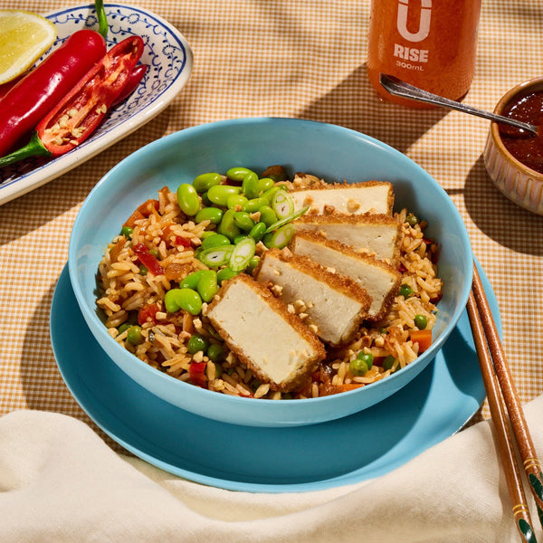 Sweet Heat Nasi Goreng with Crispy Tofu