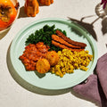 Scrambled Tofu, Smoky Tempeh All-day Breakfast