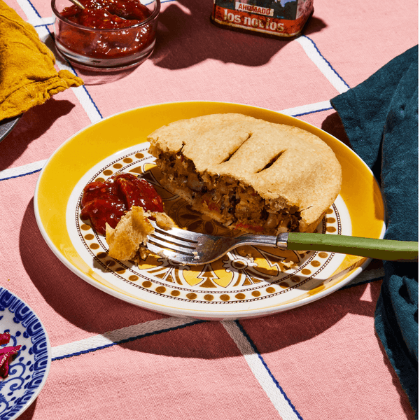 Chunky Pumpkin & Tempeh Pie