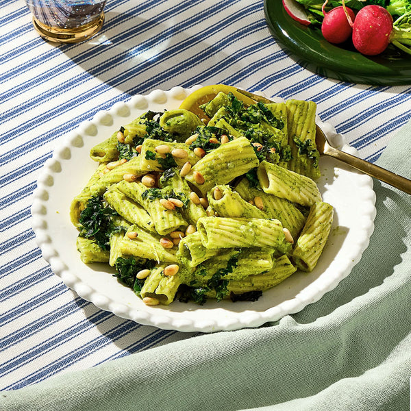 Green Goddess Rigatoni Pasta