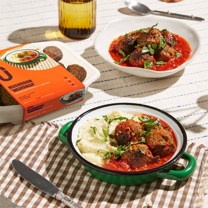 Mushroom Meatballs - IKU