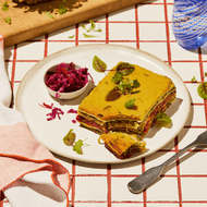 Spinach and Eggplant Lasagne